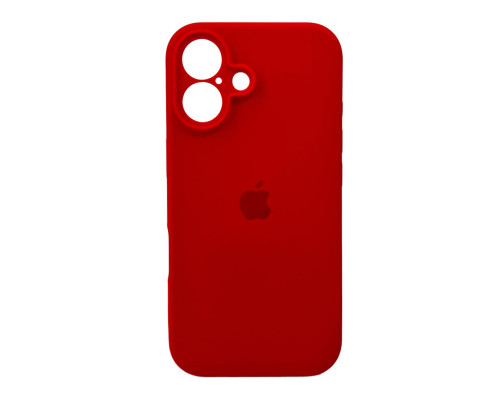 Чохол для смартфона Silicone Full Case AA Camera Protect for Apple iPhone 16 11,Red (FullAAi16-11)