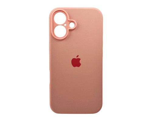 Чохол для смартфона Silicone Full Case AA Camera Protect for Apple iPhone 16 37,Grapefruit (FullAAi16-37)