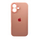 Чохол для смартфона Silicone Full Case AA Camera Protect for Apple iPhone 16 37,Grapefruit (FullAAi16-37)