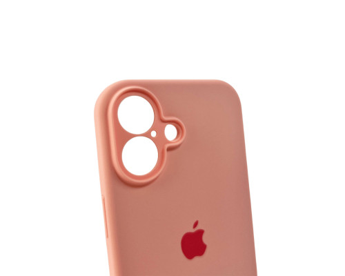 Чохол для смартфона Silicone Full Case AA Camera Protect for Apple iPhone 16 37,Grapefruit (FullAAi16-37)