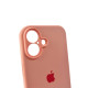 Чохол для смартфона Silicone Full Case AA Camera Protect for Apple iPhone 16 37,Grapefruit (FullAAi16-37)