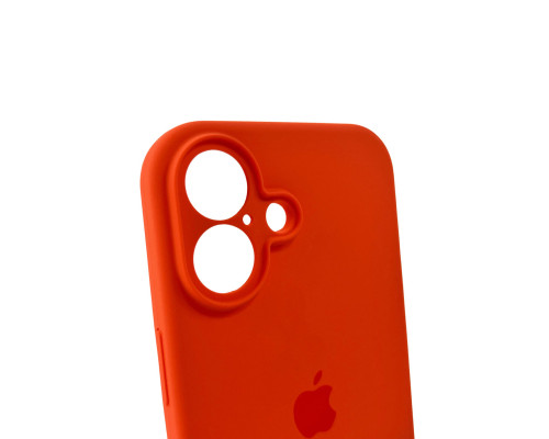 Чохол для смартфона Silicone Full Case AA Camera Protect for Apple iPhone 16 52,Orange (FullAAi16-52)