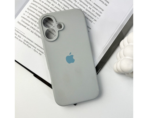 Чохол для смартфона Silicone Full Case AA Camera Protect for Apple iPhone 16 53,Sierra Blue (FullAAi16-53)