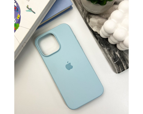 Чохол для смартфона Silicone Full Case AA Open Cam for Apple iPhone 16 Pro Max 27,Mist Blue (FullOpeAAi16PM-27)