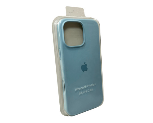 Чохол для смартфона Silicone Full Case AA Open Cam for Apple iPhone 16 Pro Max 27,Mist Blue (FullOpeAAi16PM-27)