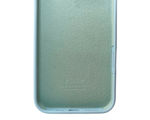 Чохол для смартфона Silicone Full Case AA Open Cam for Apple iPhone 16 Pro Max 27,Mist Blue (FullOpeAAi16PM-27)