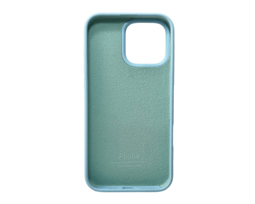 Чохол для смартфона Silicone Full Case AA Open Cam for Apple iPhone 16 Pro Max 27,Mist Blue (FullOpeAAi16PM-27)