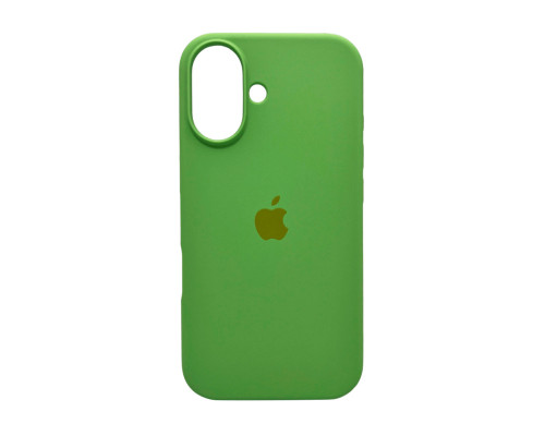 Чохол для смартфона Silicone Full Case AA Open Cam for Apple iPhone 16 1,Mint (FullOpenAAi16-1)