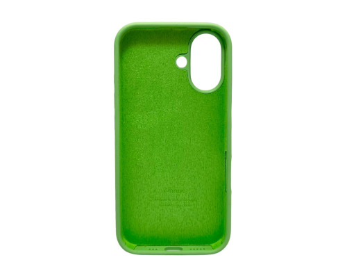 Чохол для смартфона Silicone Full Case AA Open Cam for Apple iPhone 16 1,Mint (FullOpenAAi16-1)