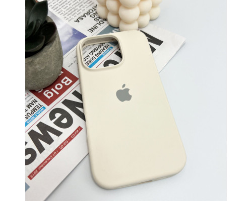 Чохол для смартфона Silicone Full Case AA Open Cam for Apple iPhone 16 Pro 10,Stone (FullOpenAAi16P-10)