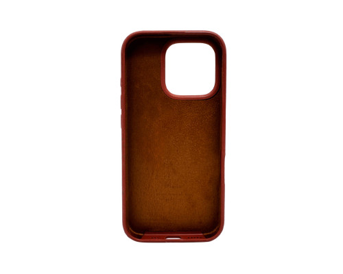Чохол для смартфона Silicone Full Case AA Open Cam for Apple iPhone 16 Pro Max 42,Saddle Brown (FullOpenAAi16PM-42)