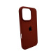 Чохол для смартфона Silicone Full Case AA Open Cam for Apple iPhone 16 Pro Max 42,Saddle Brown (FullOpenAAi16PM-42)