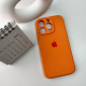 Чохол для смартфона Silicone Full Case AA Camera Protect for Apple iPhone 16 Pro 34,Papaya (FullAAi16P-34)
