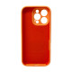 Чохол для смартфона Silicone Full Case AA Camera Protect for Apple iPhone 16 Pro 34,Papaya (FullAAi16P-34)