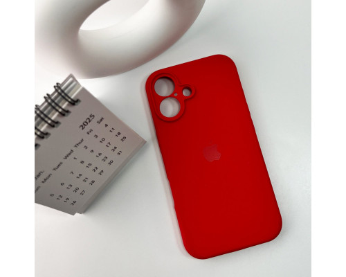 Чохол для смартфона Silicone Full Case AA Camera Protect for Apple iPhone 16 Pro Max 43,Berry Red (FullAAi16PM-43)