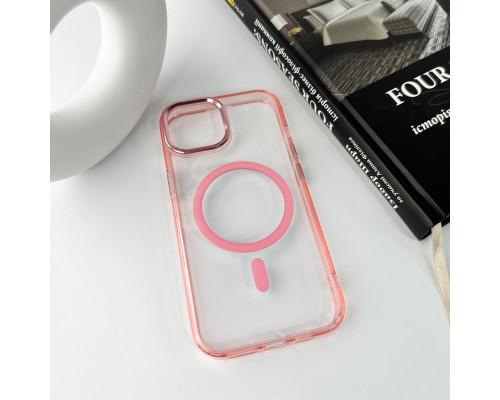 Чохол для смартфона Cosmic Acrilyc Colorful Mag for Apple iPhone 15 Pink (AcrilycColor15Pink)