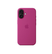 Чохол для смартфона Silicone Full Case AAA MagSafe IC for iPhone 16 Moon Red (Orig16Red)