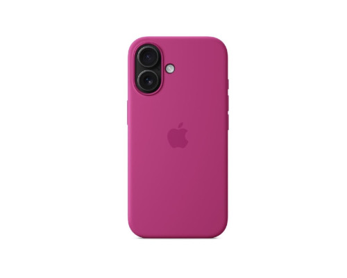 Чохол для смартфона Silicone Full Case AAA MagSafe IC for iPhone 16 Moon Red (Orig16Red)