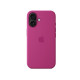 Чохол для смартфона Silicone Full Case AAA MagSafe IC for iPhone 16 Moon Red (Orig16Red)