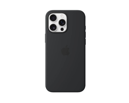 Чохол для смартфона Silicone Full Case AAA MagSafe IC for iPhone 16 Pro Max Black (Orig16PMBlack)