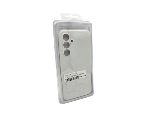 Чохол для смартфона Cosmic Silicone Case AA for Samsung Galaxy S24 FE 5G White (CosSilSS24FEWhite)