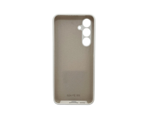 Чохол для смартфона Cosmic Silicone Case AA for Samsung Galaxy S24 FE 5G White (CosSilSS24FEWhite)