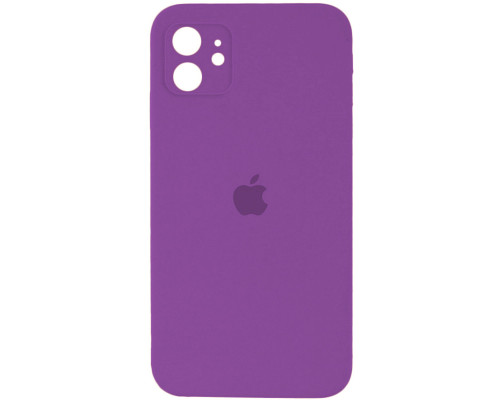 Чохол для смартфона Silicone Full Case AA Camera Protect for Apple iPhone 11 19,Purple (FullAAi11-19)