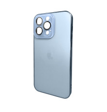 Чохол для смартфона AG Glass Sapphire Frame MagSafe Logo for Apple iPhone 12 Pro Sierra Blue (AGSappiFRP12PSierra)