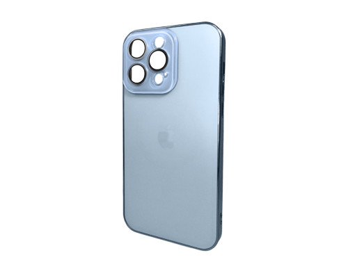 Чохол для смартфона AG Glass Sapphire Frame MagSafe Logo for Apple iPhone 12 Pro Sierra Blue (AGSappiFRP12PSierra)