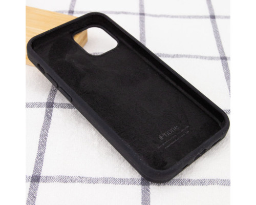 Чохол для смартфона Silicone Full Case AA Open Cam for Apple iPhone 15 Pro 14,Black (FullOpeAAi15P-14)