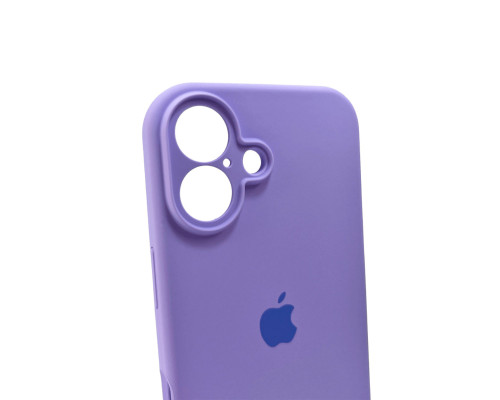 Чохол для смартфона Silicone Full Case AA Camera Protect for Apple iPhone 16 26,Elegant Purple (FullAAi16-26)