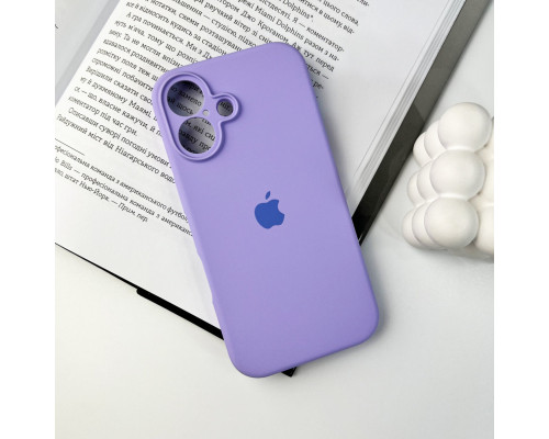 Чохол для смартфона Silicone Full Case AA Camera Protect for Apple iPhone 16 26,Elegant Purple (FullAAi16-26)