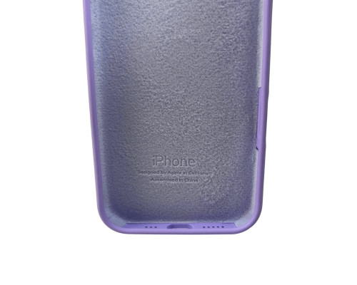 Чохол для смартфона Silicone Full Case AA Camera Protect for Apple iPhone 16 26,Elegant Purple (FullAAi16-26)