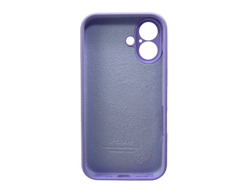 Чохол для смартфона Silicone Full Case AA Camera Protect for Apple iPhone 16 26,Elegant Purple (FullAAi16-26)