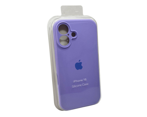 Чохол для смартфона Silicone Full Case AA Camera Protect for Apple iPhone 16 26,Elegant Purple (FullAAi16-26)