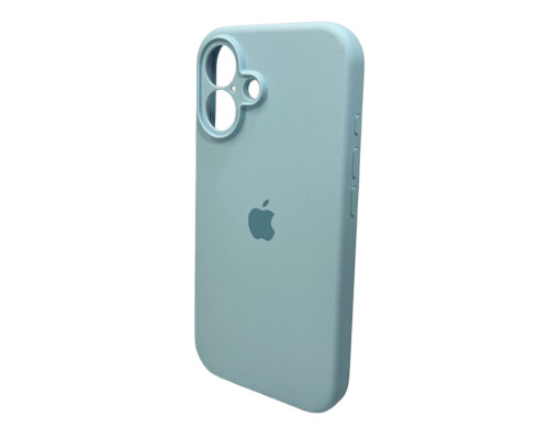 Чохол для смартфона Silicone Full Case AA Camera Protect for Apple iPhone 16 27,Mist Blue (FullAAi16-27)