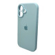 Чохол для смартфона Silicone Full Case AA Camera Protect for Apple iPhone 16 27,Mist Blue (FullAAi16-27)