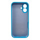 Чохол для смартфона Silicone Full Case AA Camera Protect for Apple iPhone 16 49,Cornflower (FullAAi16-49)