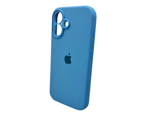 Чохол для смартфона Silicone Full Case AA Camera Protect for Apple iPhone 16 49,Cornflower (FullAAi16-49)