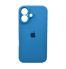 Чохол для смартфона Silicone Full Case AA Camera Protect for Apple iPhone 16 49,Cornflower (FullAAi16-49)