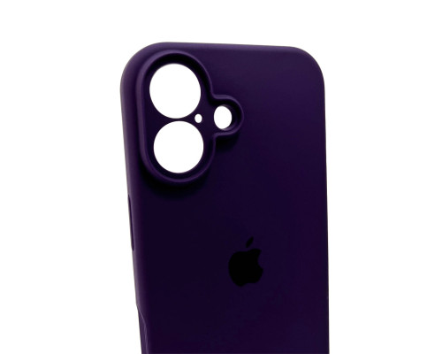 Чохол для смартфона Silicone Full Case AA Camera Protect for Apple iPhone 16 59,Berry Purple (FullAAi16-59)