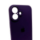 Чохол для смартфона Silicone Full Case AA Camera Protect for Apple iPhone 16 59,Berry Purple (FullAAi16-59)