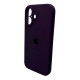 Чохол для смартфона Silicone Full Case AA Camera Protect for Apple iPhone 16 59,Berry Purple (FullAAi16-59)