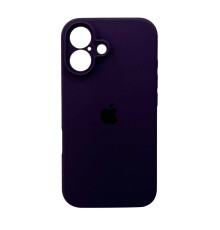 Чохол для смартфона Silicone Full Case AA Camera Protect for Apple iPhone 16 59,Berry Purple (FullAAi16-59)