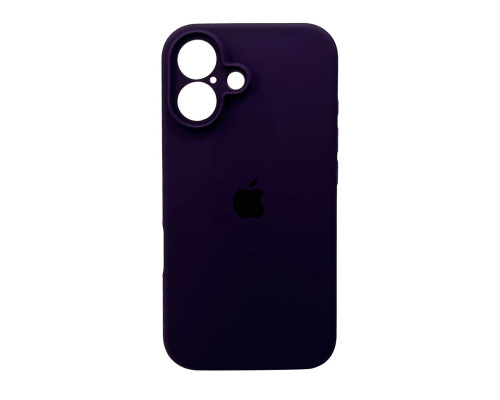 Чохол для смартфона Silicone Full Case AA Camera Protect for Apple iPhone 16 59,Berry Purple (FullAAi16-59)