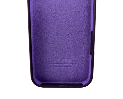 Чохол для смартфона Silicone Full Case AA Camera Protect for Apple iPhone 16 59,Berry Purple (FullAAi16-59)