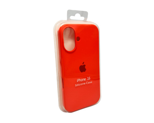 Чохол для смартфона Silicone Full Case AA Open Cam for Apple iPhone 16 2,Apricot (FullOpenAAi16-2)