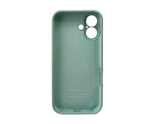 Чохол для смартфона Silicone Full Case AA Camera Protect for Apple iPhone 16 13,Turquoise (FullAAi16-13)