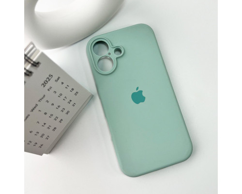 Чохол для смартфона Silicone Full Case AA Camera Protect for Apple iPhone 16 13,Turquoise (FullAAi16-13)