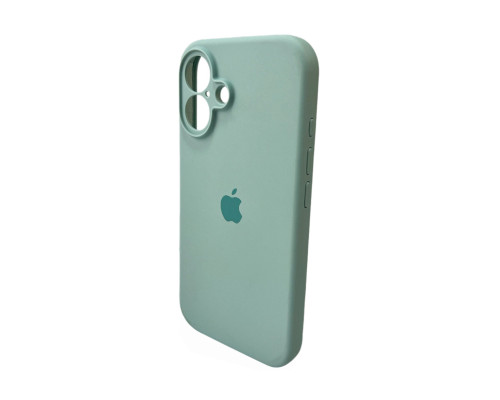 Чохол для смартфона Silicone Full Case AA Camera Protect for Apple iPhone 16 13,Turquoise (FullAAi16-13)